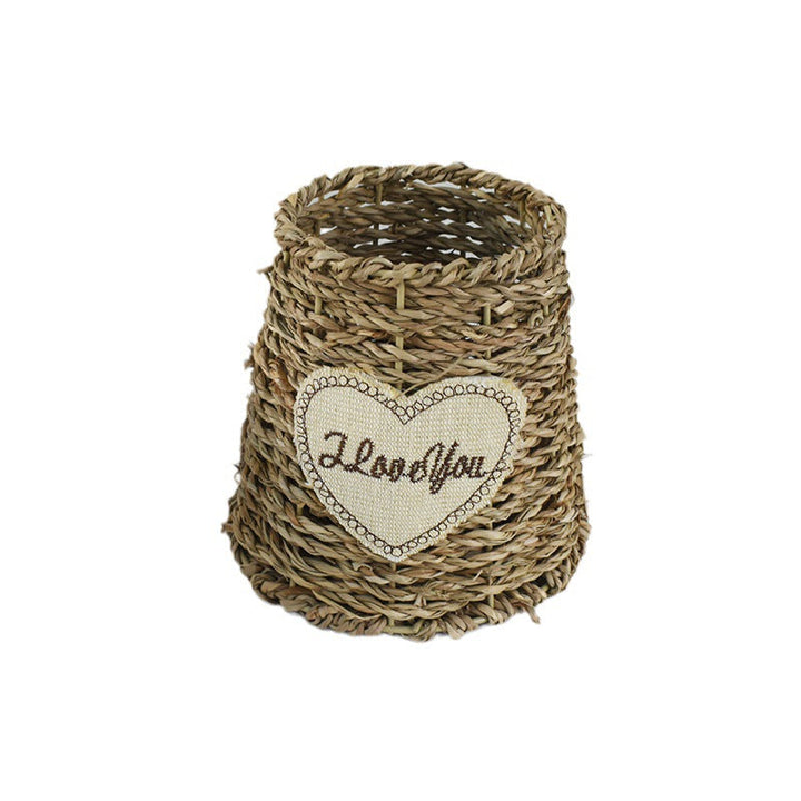 Handcrafted Natural Woven Storage Basket