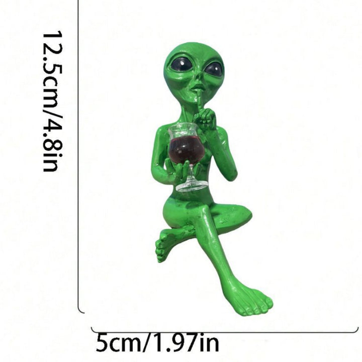 Alien-Inspired Decorative Figurine