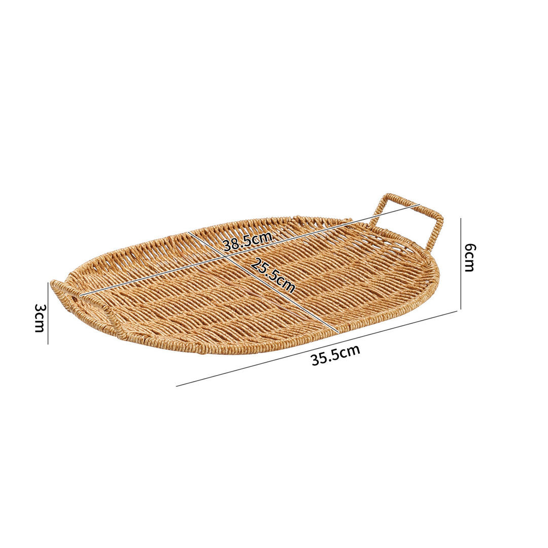 Decorative Woven Serving Bowl