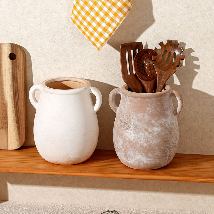 Decorative ceramic container