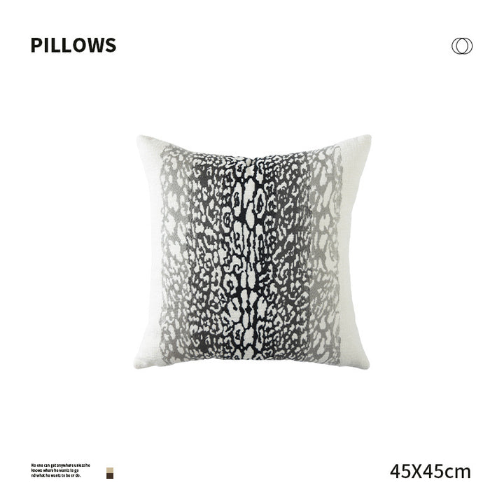 Decorative cushion with textured tuft pattern and removable cover