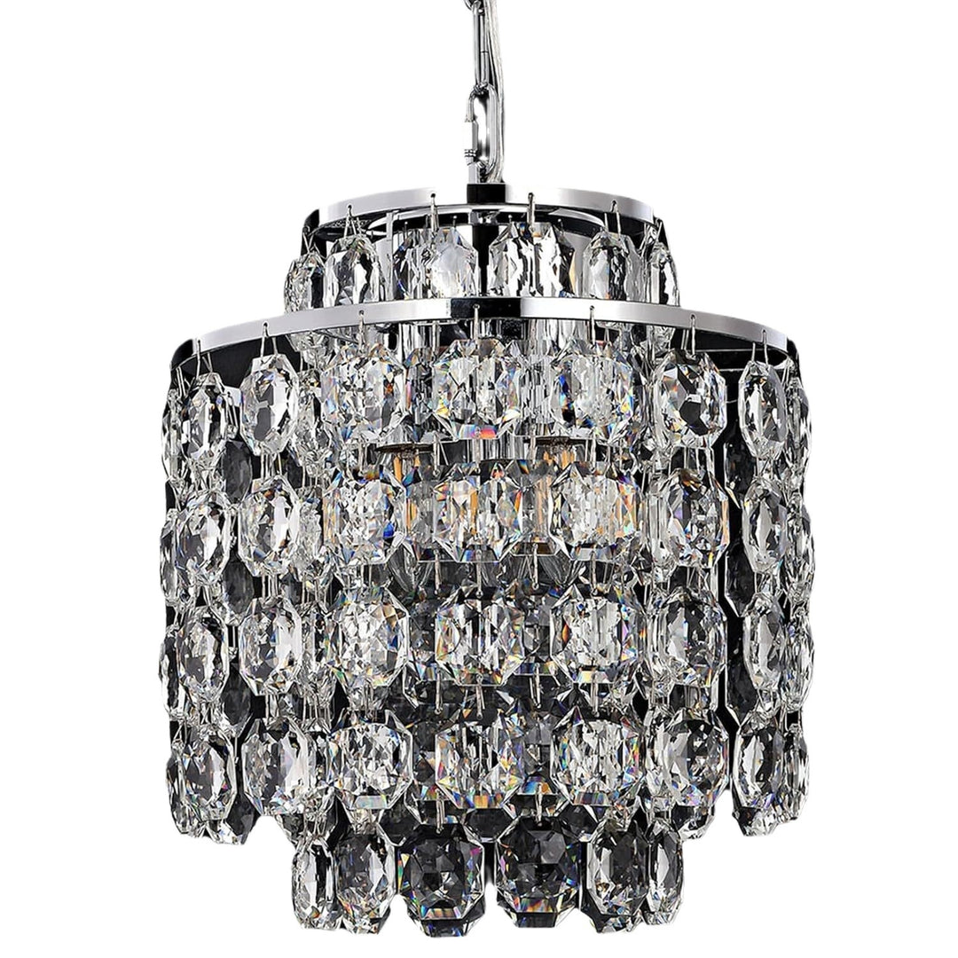 Crystal ceiling pendant light