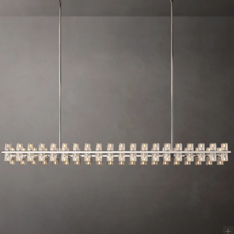 Modern Crystal Circle Light