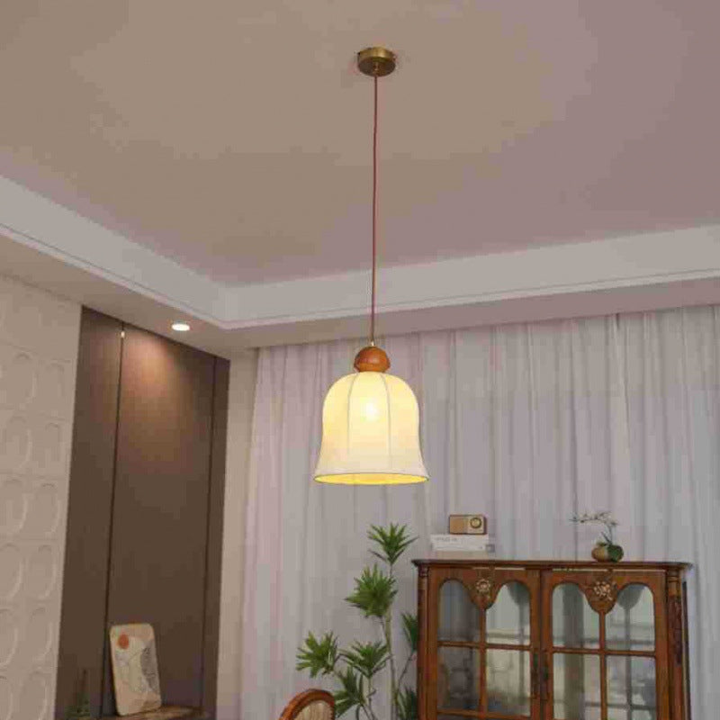 Contemporary Bell-shaped Pendant Light