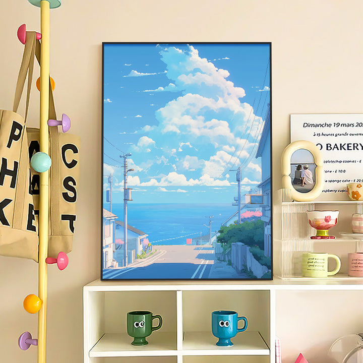 Coastal Landscape Framed Wall Art