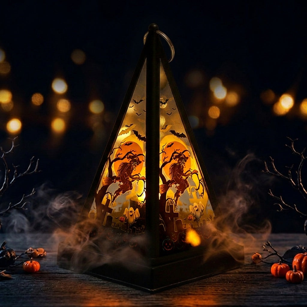 Halloween Decoration Lantern with Artificial Light Effect
