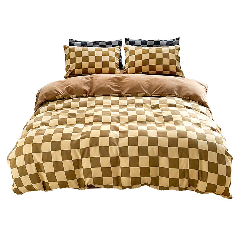 Premium Plaid Bedding Set