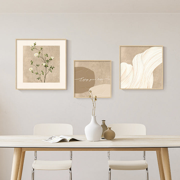 Abstract Wave-Inspired Canvas Art Print