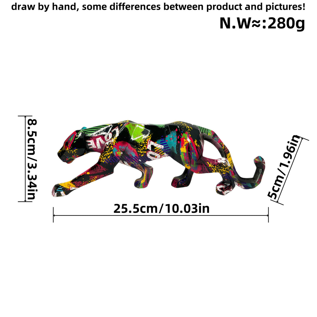 Decorative Panther Sculpture