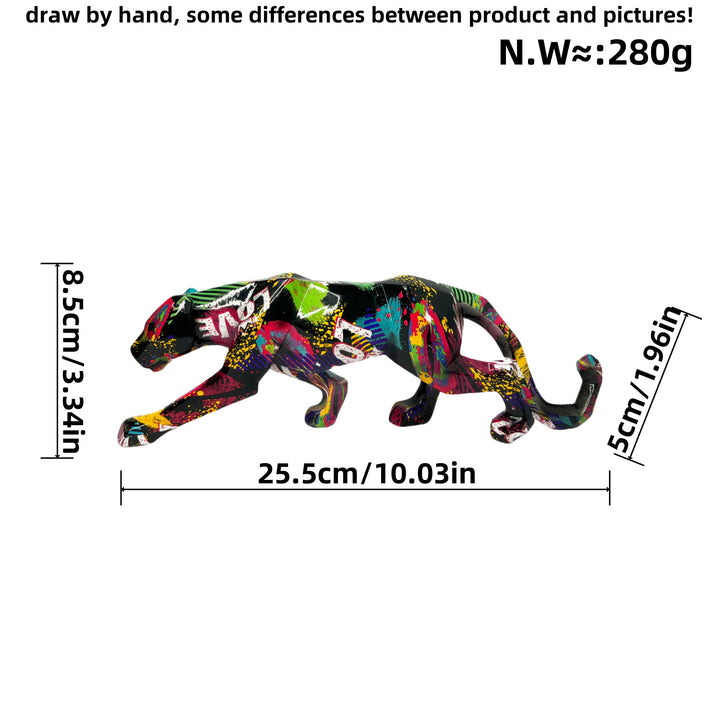 Decorative Panther Sculpture