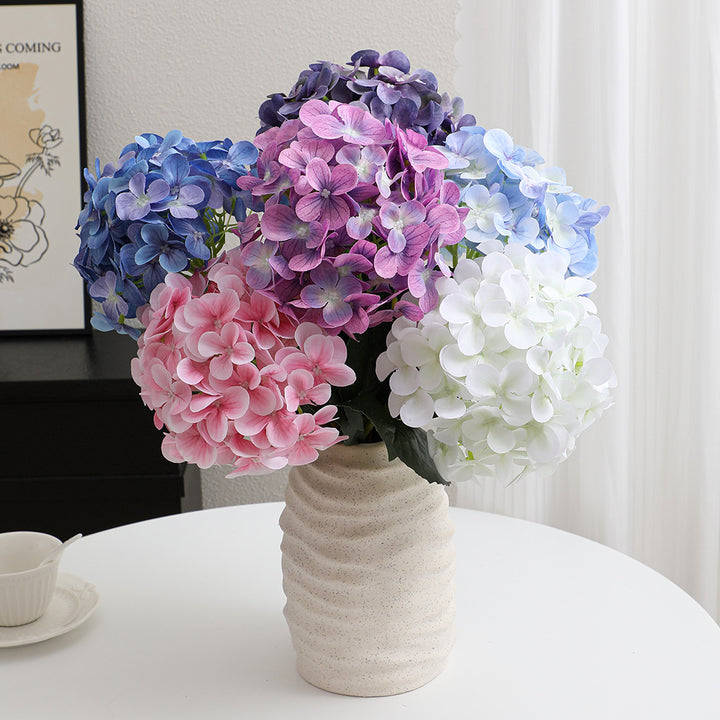 Artificial Hydrangea Branch