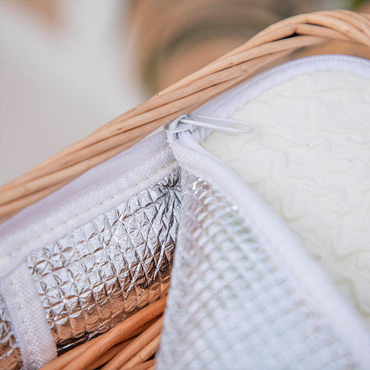 Textured Woven Storage Bin