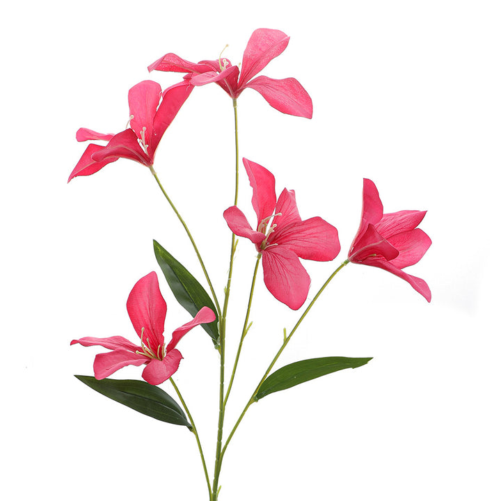 Artificial orchid flower branch with delicate flowers