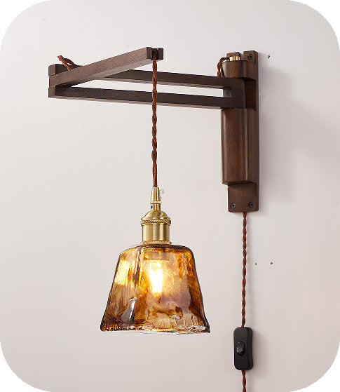 Adjustable Wall-Mounted Pendant Light