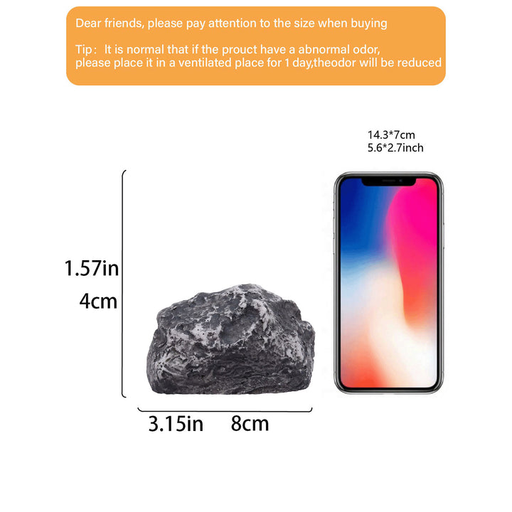 Decorative Rock-Shaped Phone Holder