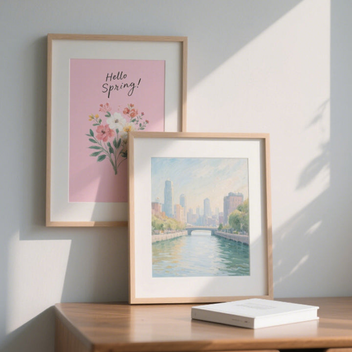 Framed Landscape Artwork