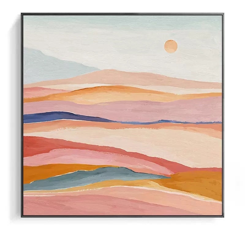 Abstract Landscape Framed Wall Art
