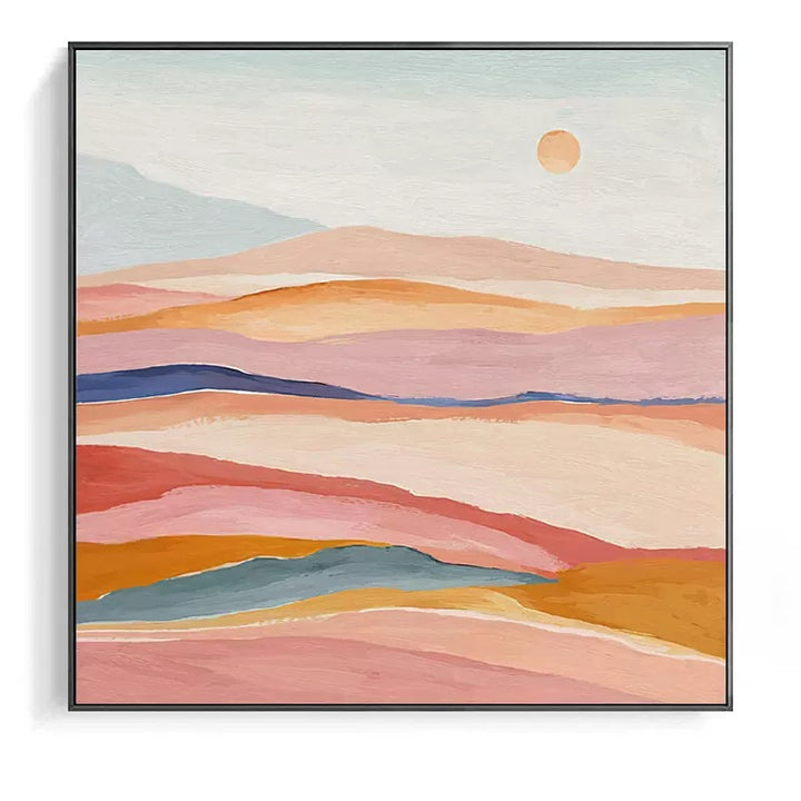 Abstract Landscape Framed Wall Art