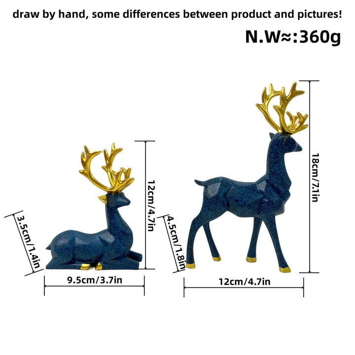 Elegant Deer Sculpture