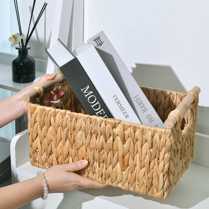 Versatile Natural Fiber Storage Organizer