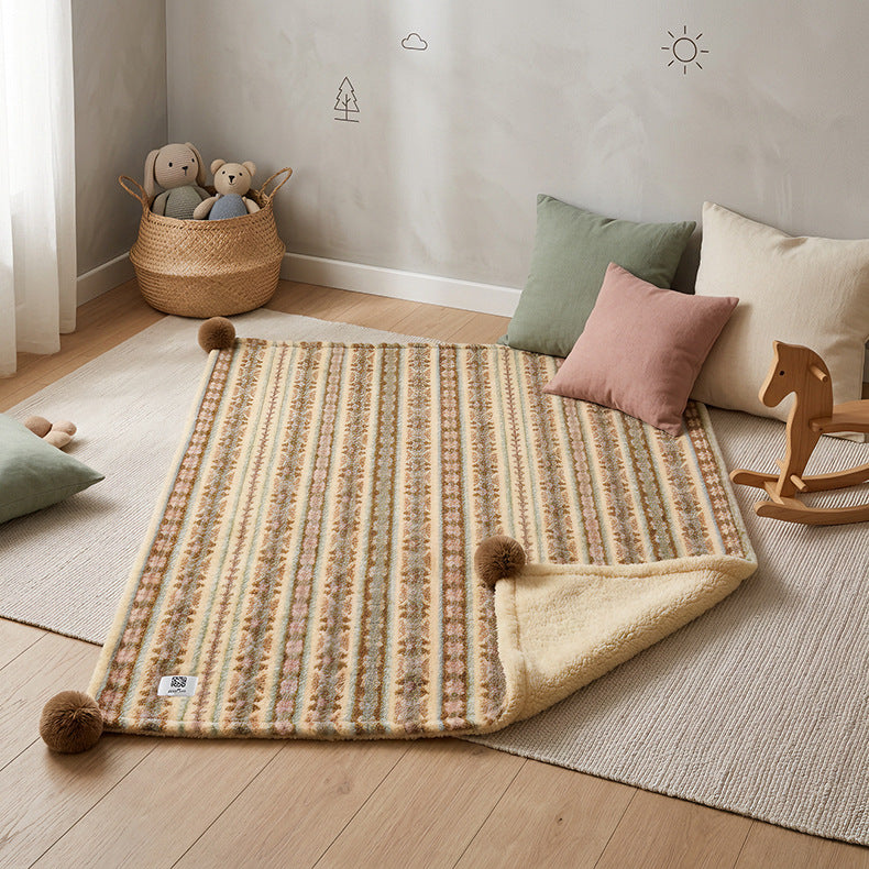 Textured Decorative Throw Blanket