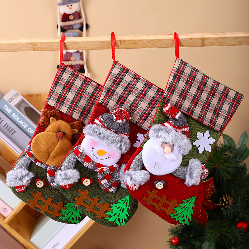 Christmas stocking with creative designs