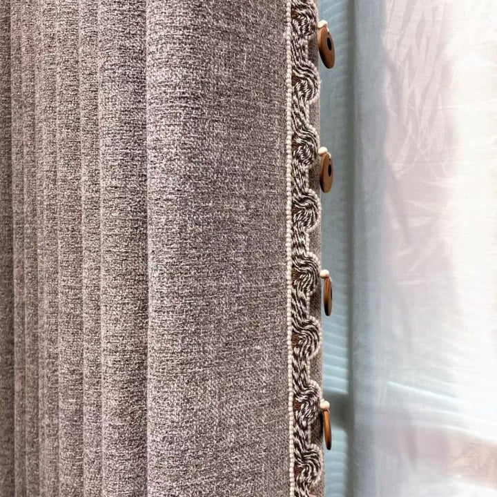 Decorative curtain trim