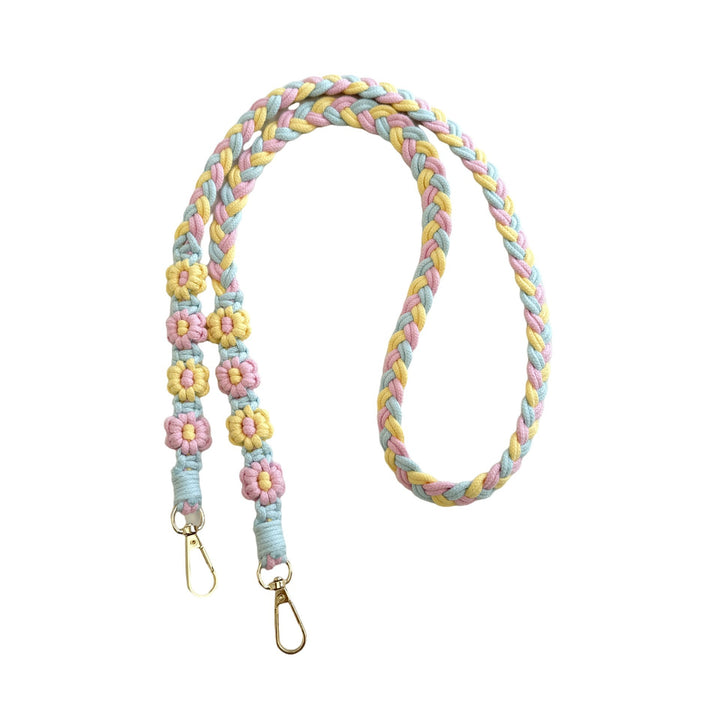 Handmade Macrame Floral Dog Leash