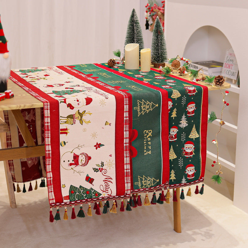 Festive table runner