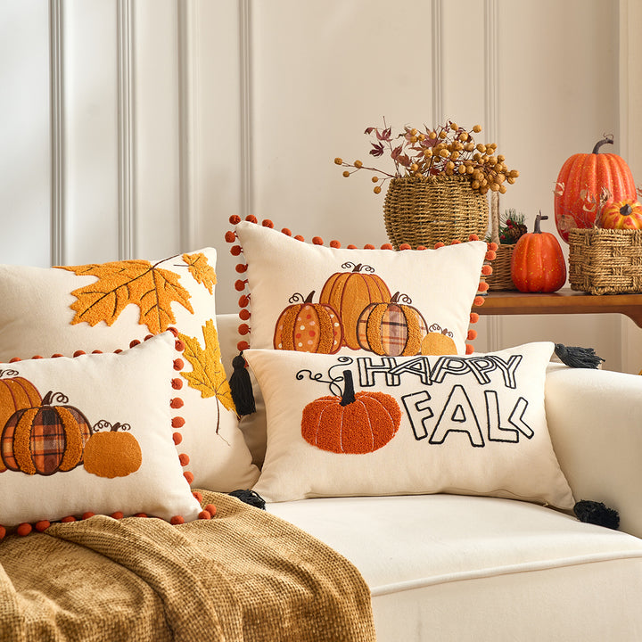 Decorative Pumpkin Throw Pillow