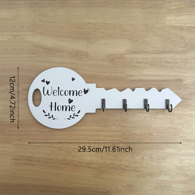 Key holder in key shape