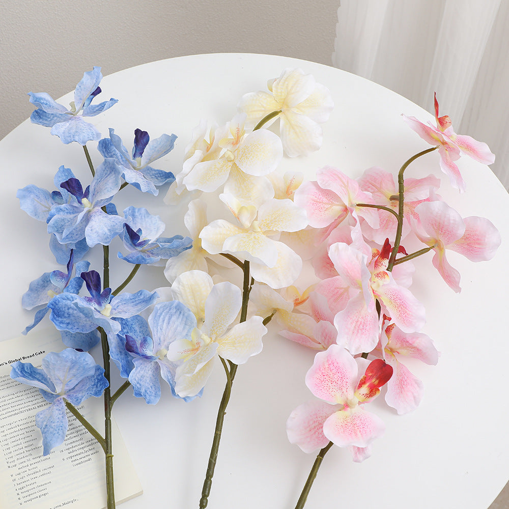 Artificial orchid bouquet with realistic details