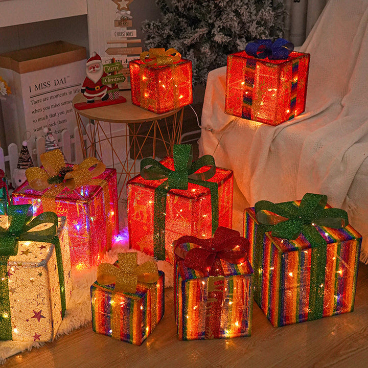 LED-Mesh-Giftbox-Set Decorative Indoor Ornament