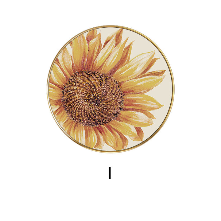 Floral Decorative Wall Plate
