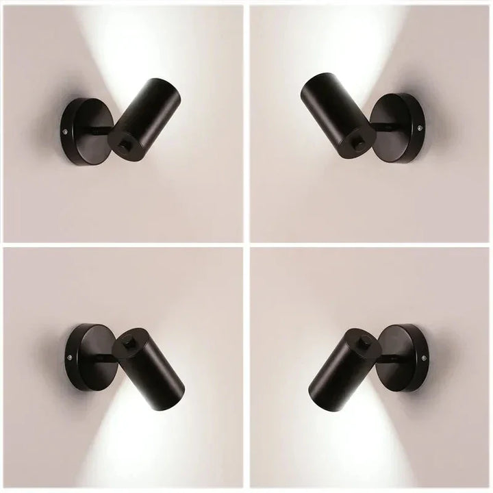 Modern Gold LED Wall Lamp – Adjustable Wall Sconce for Bedroom, Living Room, Bedside, and Indoor Decor