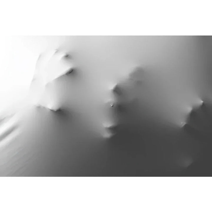 Modern Art Abstract Ghostly Figures In The Wall Canvas Prints Black White Wall Art Posters Pictures For Living Room Bedroom Art Decor