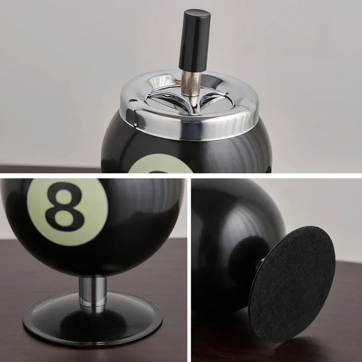 Metal Billiard Ashtray