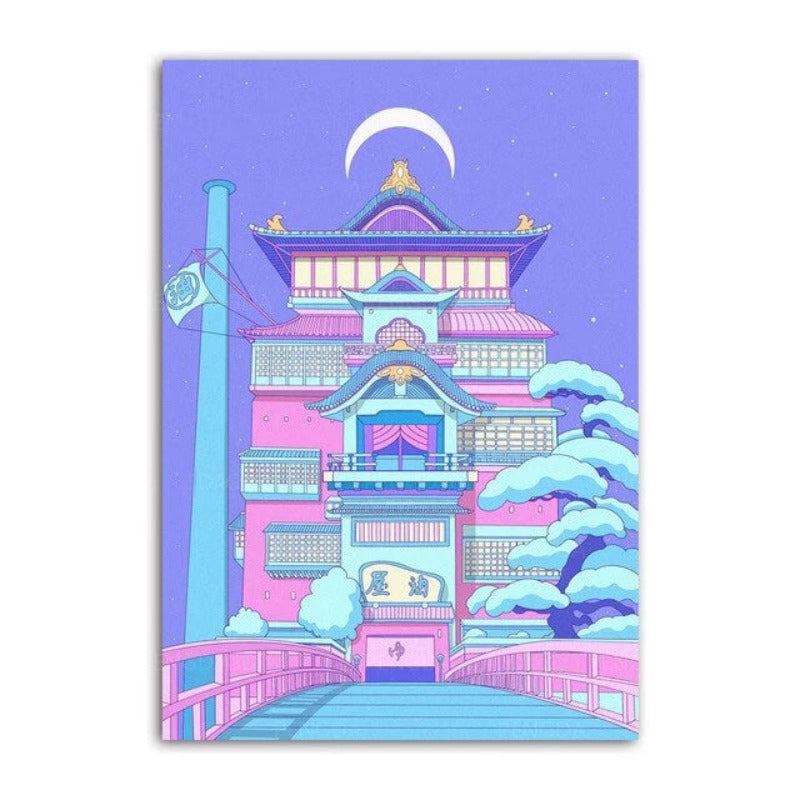 Japanese Royal House - Canvas Wall Art Painting