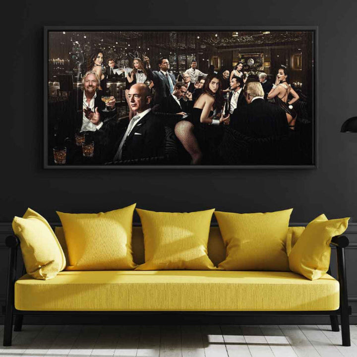 Exclusive Gathering Art Print For Modern Spaces