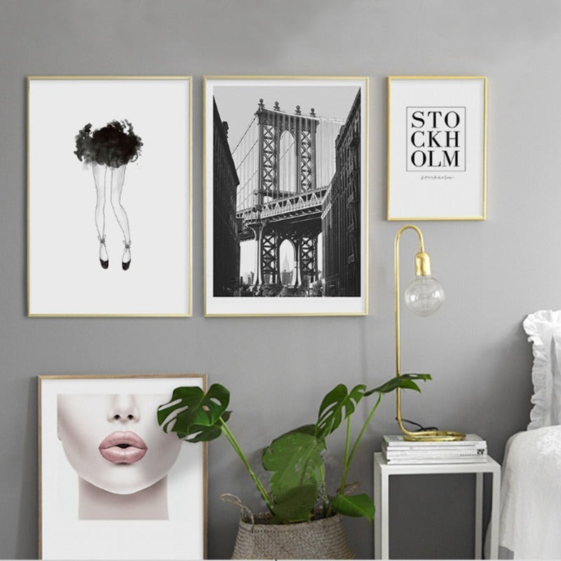 Minimalist Fashion - Canvas Wall Art Painting