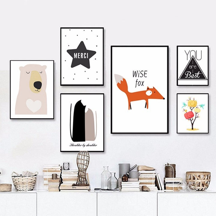 Sweet Nursery - Canvas Wall Art Painting