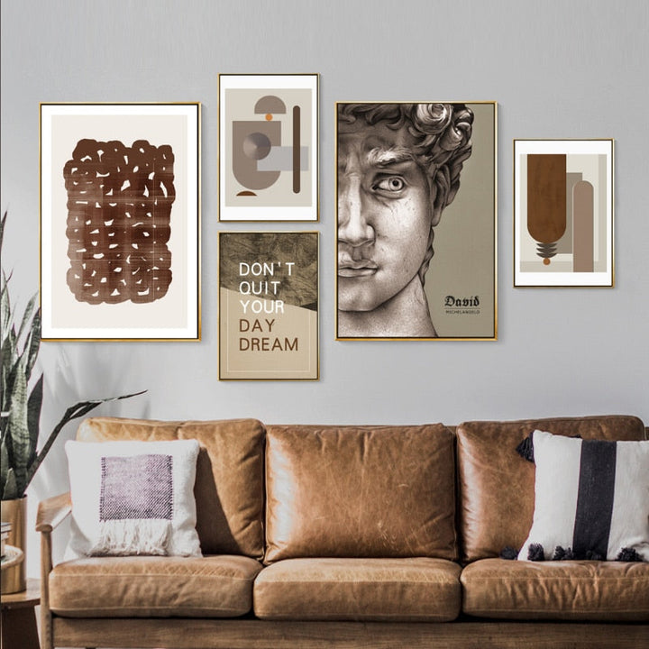 Day Dream David - Canvas Wall Art Painting
