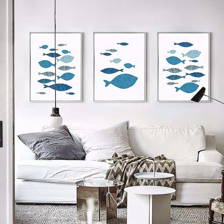 Fish-Canvas Wall Art Painting