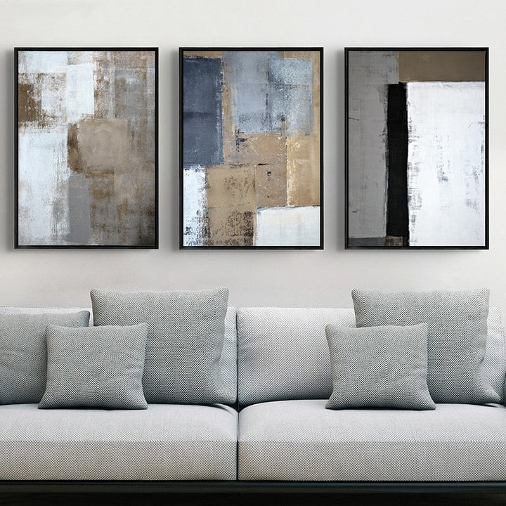 Vintage Abstract Canvas Printings Paintings Europe - Canvas Wall Art Painting