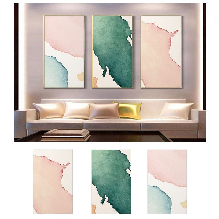 Watercolor Abstract - Canvas Wall Art Painting