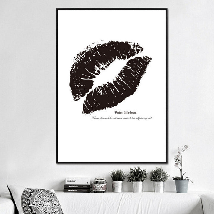 Love Heart Wine Prints Kitchen Posters - Canvas Wall Art Painting