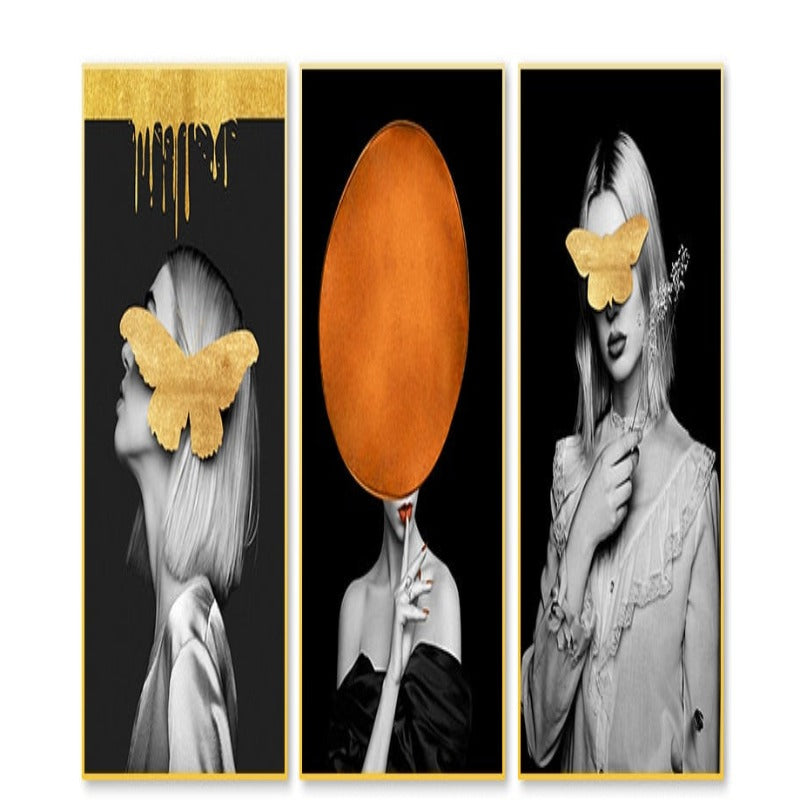 Figure Pictures Wall Art - Canvas Wall Art Painting