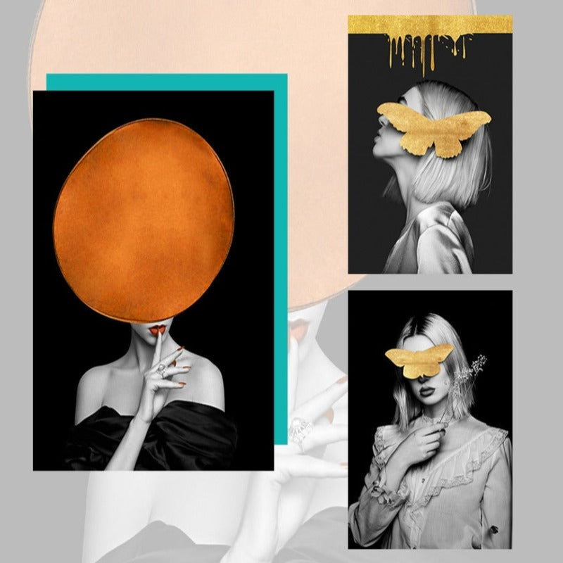 Figure Pictures Wall Art - Canvas Wall Art Painting