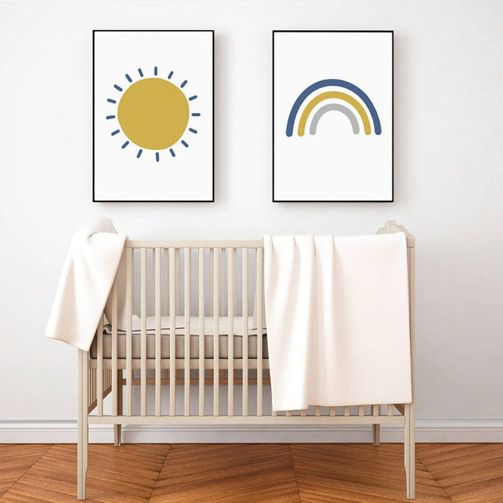 Sunny Rainbow - Canvas Wall Art Painting