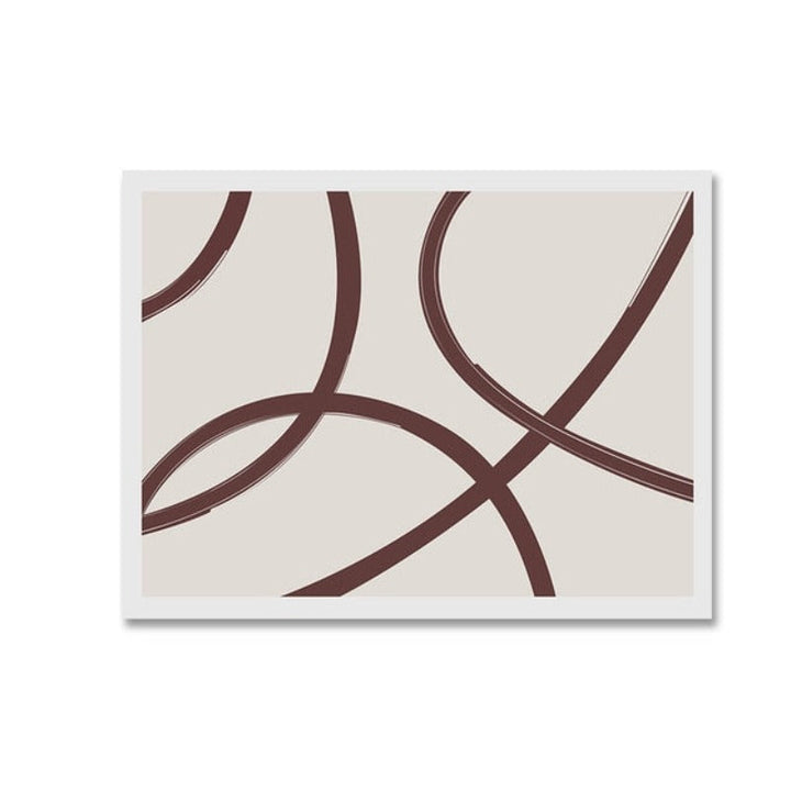 Geometric Europe Figure - Canvas Wall Art Painting